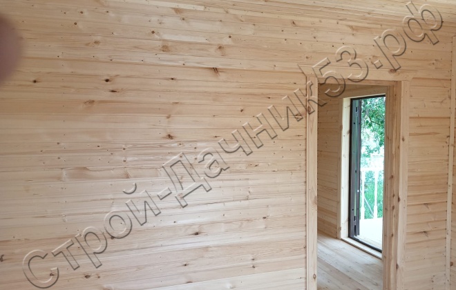 4 Каркасно-щитовой дом Д-124, 6х6м, 63 М², Владимирская область, Кольчугинский район Снт “Орджоникидзе” (10)